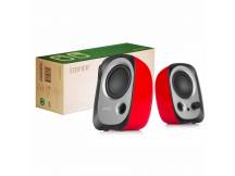 Parlantes Edifier 2.0 R12U rojo