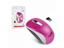 Mouse Genius NX-7010 inalmbrico blanco/rosa