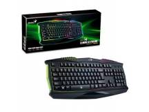 Teclado Genius Scorpion K220 gamer retroiluminado espaol usb