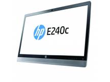 Monitor LCD 24" grado A+ negro plata sin base