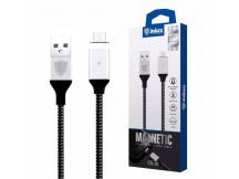 Cable Inkax MicroUSB 2.1A magnético