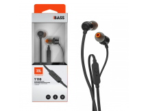 Auriculares JBL T110 manos libre negro