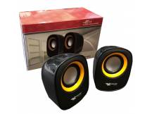 Parlantes Multimedia Xtreme negro USB