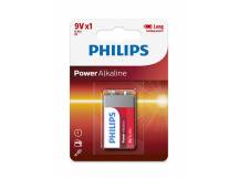 Bateria alcalina Philips 9V