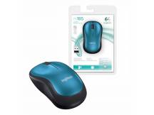 Mouse Logitech M185 inalmbrico azul