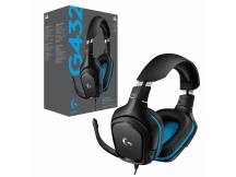 Audifono gamer Logitech G432 7.1 Surround c/microfono