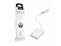 Cable adaptador Lightning Inkax 2 en 1 para Apple