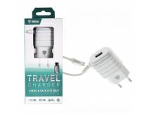 Cargador ccable Inkax 2.1A tipo C + USB 