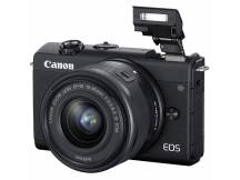 Camara Canon M200 Mirrorless lente 15-45mm