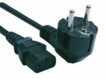 Cable de poder schuko 1 metro