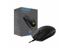 Mouse Logitech G203 Lightsync RGB negro