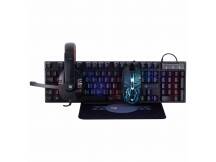 Combo X-Lizzard Gamer completo 4 en 1 