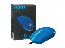 Mouse Logitech G203 Lightsync RGB azul