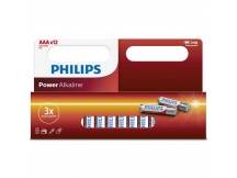 Pilas alcalinas Philips AAA x 12