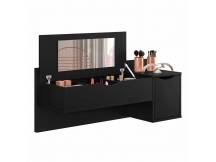 Escritorio suspendido con tocador Blush negro