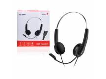 Audfonos Genius HS-220U usb negro