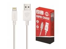 Cable Inkax 1 metro USB-A a Lightning carga rapida