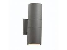 Lampara exterior doble Stafford gris