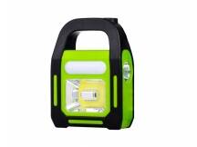 Farol LED recargable USB/Solar con powerbank 