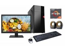 Equipo Ryzen 5 5600G y monitor LED 19.5" nuevos