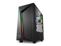 Gabinete Sharkoon REV100 negro