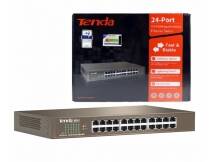 Switch Tenda 24 puertos gigabit rackeable metlico