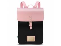 Mochila Gaston Luga Clssy Negro/Rosado