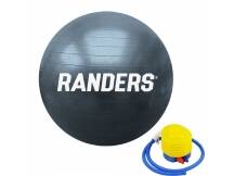 Pelota de pilates Randers 65cm negra