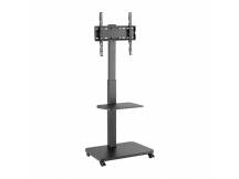 Soporte movil para TV hasta 65 con estante