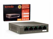 Switch Tenda 1+4 puertos PoE