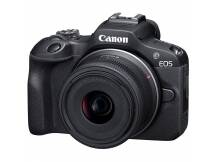 Camara Canon R100 Mirrorless lente 15-45mm