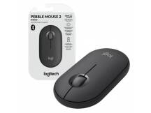 Mouse Logitech M350S Pebble 2 bluetooth grafito