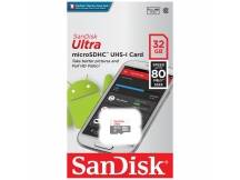 Memoria Micro SDHC Sandisk 32GB Clase 10