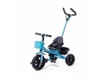 Triciclo con manija azul Tinok 