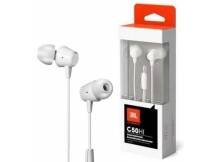 Auriculares JBL C50HI manos libre blanco