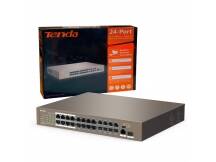 Switch Tenda PoE 24 puertos 250W