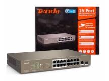 Switch PoE Tenda 16+2 puertos