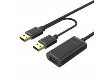 Cable Extensor Unitek USB-A 2.0 20m