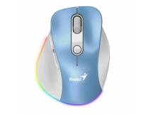 Mouse Genius Ergo 9000S Pro celeste