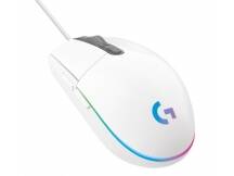 Mouse Logitech G203 Lightsync RGB blanco