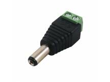 Conector NRG+ 12v 2.1mm macho para CCTV