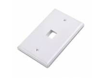 Plaqueta RJ45 NRG+ 1 puerto blanca