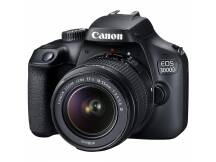 Camara Canon EOS 3000D lente 18-55mm