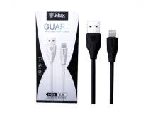 Cable Inkax Lightning 2.4a 1m negro