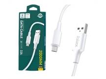 Cable Inkax Micro USB 3.1a 2m blanco