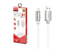 Cable Inkax Lighning 3a 1m silver
