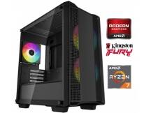 Equipo Gamer Ryzen 7 5700G, 16GB, 1TB NVMe, Graficos Radeon