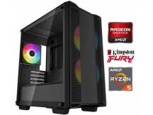 Equipo Gamer Ryzen 5 4500, 16GB, SSD 480GB, RX 580 8GB