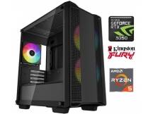 Equipo Gamer Ryzen 5 5600GT, 16GB, 1TB NVMe, RTX 3050 6GB