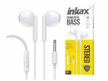 Auriculares Inkax semi-Intra 3.5mm blanco